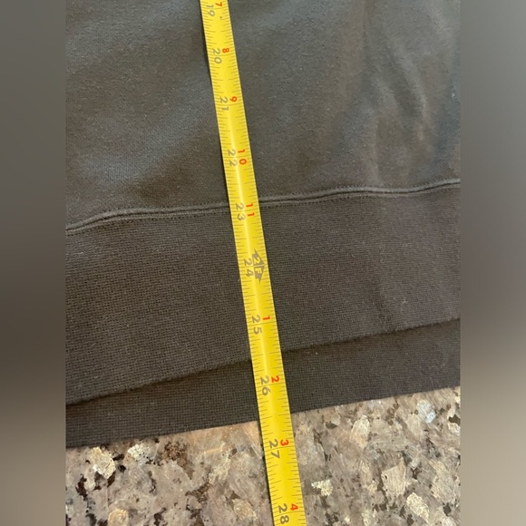 Vintage Y2K 2009 Nike Sweatshirt Unisex Large Crewneck Center Check Black Lava - Picture 13 of 13